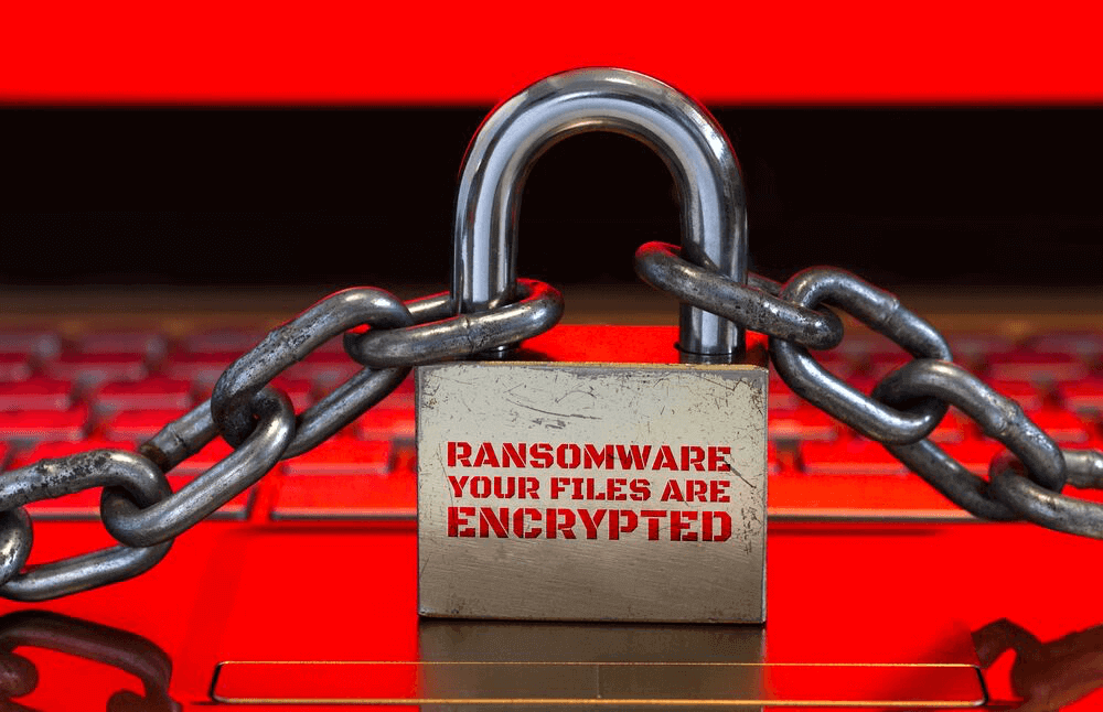 Encrypted Ransomware Padlock