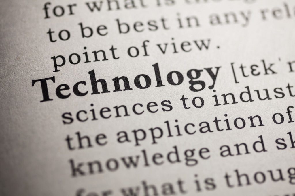Technology Definition in Dictionary